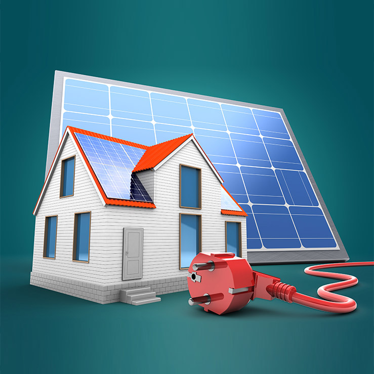 Resdental Solar New energy